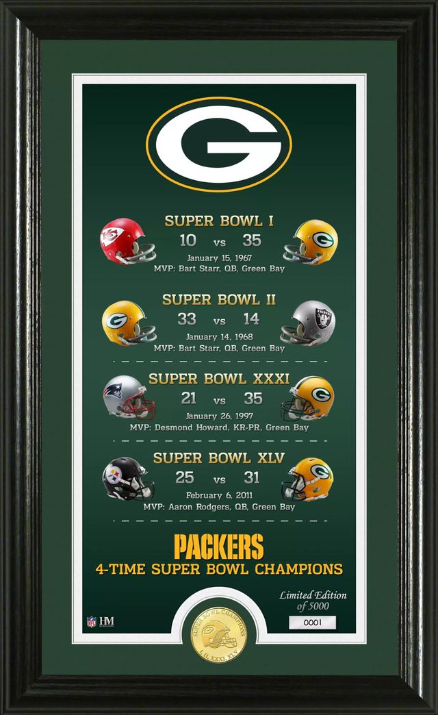 Green Bay Packers Deluxe Coin & Ticket Collection at the Packers