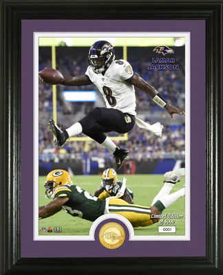 The Highland Mint | Baltimore Ravens 2022 Signature Gridiron Collection Frame