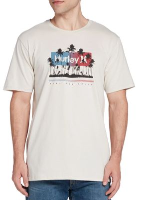 Hurley Men's One & Only Palms Graphic T-Shirt