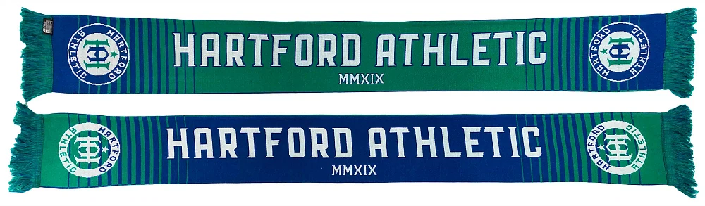 Ruffneck Scarves Hartford Athletic Gradient HD Knit Scarf