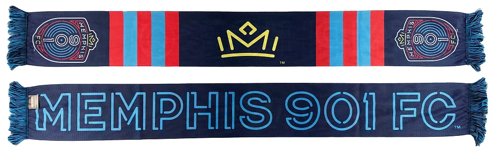 Ruffneck Scarves Memphis 901 FC Neon Sublimated Scarf