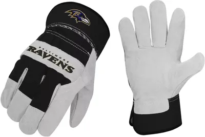 Sports Vault Baltimore Ravens Work Gloves
