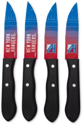 Sports Vault New York Rangers Steak Knives