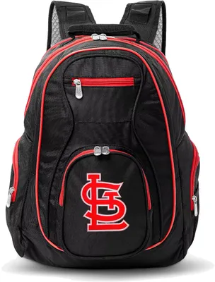 Mojo St. Louis Cardinals Colored Trim Laptop Backpack