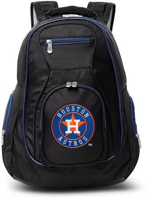 Mojo Houston Astros Colored Trim Laptop Backpack