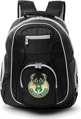 Mojo Milwaukee Bucks Colored Trim Laptop Backpack