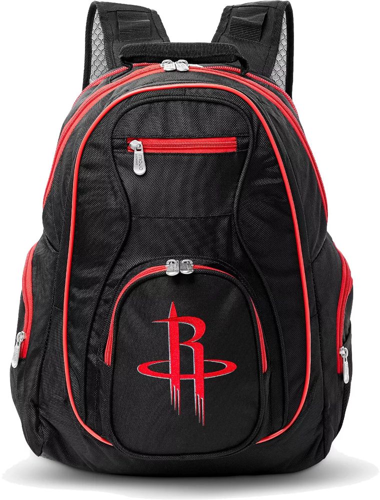 Mojo Houston Rockets Colored Trim Laptop Backpack