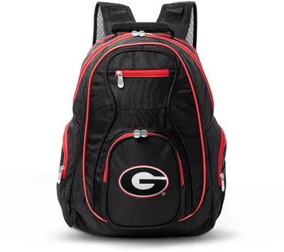 Mojo Georgia Bulldogs Colored Trim Laptop Backpack