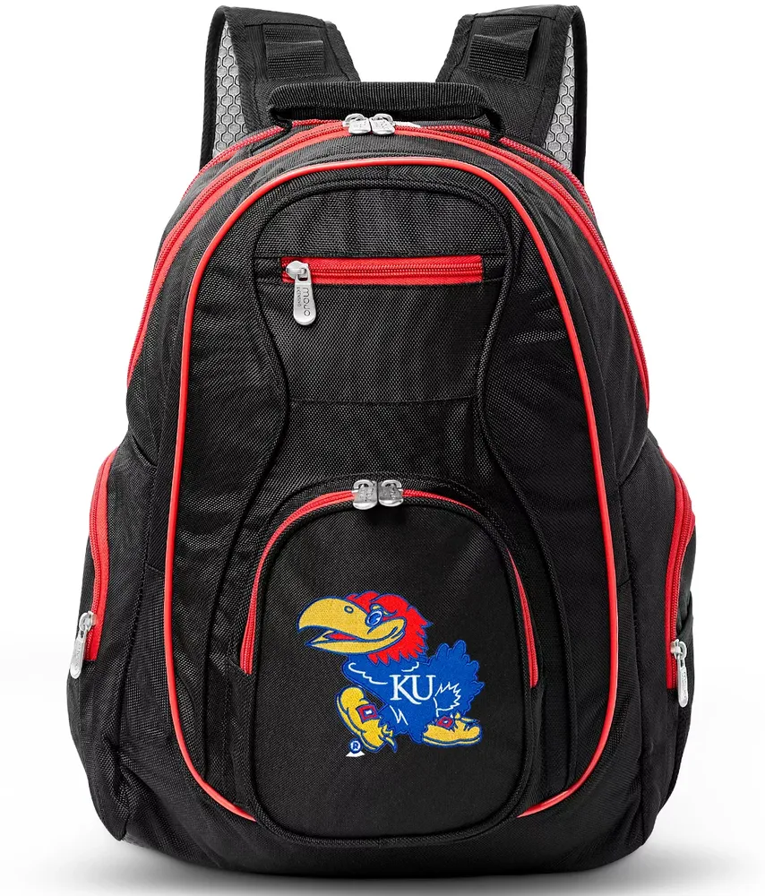 Mojo Kansas Jayhawks Colored Trim Laptop Backpack