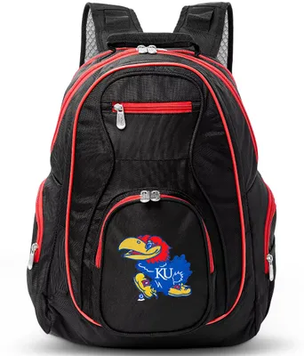 Mojo Kansas Jayhawks Colored Trim Laptop Backpack