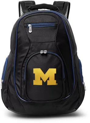 Mojo Michigan Wolverines Colored Trim Laptop Backpack