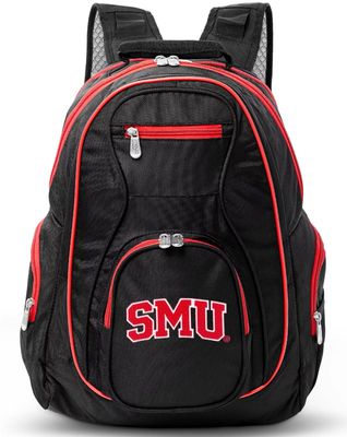 Mojo Southern Methodist Mustangs Colored Trim Laptop Backpack