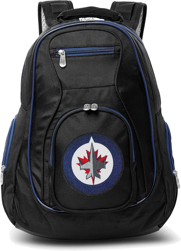 Mojo Winnipeg Jets Colored Trim Laptop Backpack