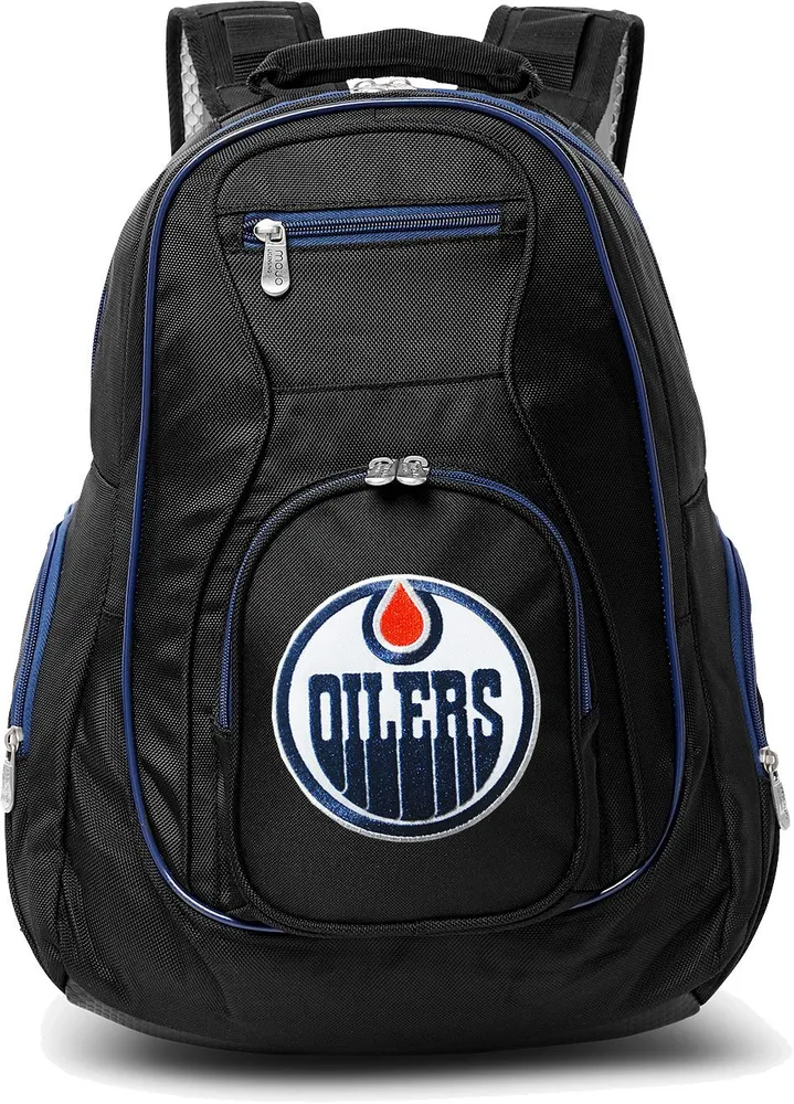 Mojo Edmonton Oilers Colored Trim Laptop Backpack