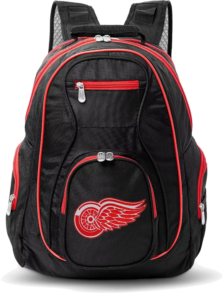 Mojo Detroit Red Wings Colored Trim Laptop Backpack