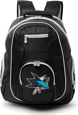 Mojo San Jose Sharks Colored Trim Laptop Backpack