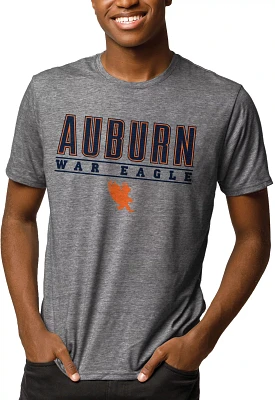 League-Legacy Men's Auburn Tigers Grey Reclaim Tri-Blend T-Shirt