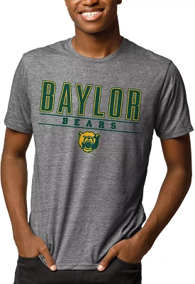 League-Legacy Men's Baylor Bears Grey Reclaim Tri-Blend T-Shirt
