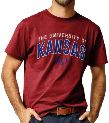 League-Legacy Men's Kansas Jayhawks Crimson All American T-Shirt