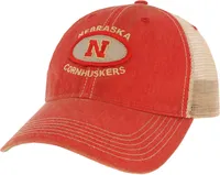 League-Legacy Men's Nebraska Cornhuskers Scarlet Old Favorite Adjustable Trucker Hat