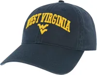 League-Legacy Men's West Virginia Mountaineers Blue Relaxed Twill Adjustable Hat