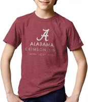 League-Legacy Youth Alabama Crimson Tide Crimson Tri-Blend Victory Falls T-Shirt