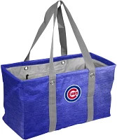 Logo Brands Chicago Cubs Crosshatch Picnic Caddy