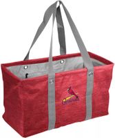 Logo Brands St. Louis Cardinals Crosshatch Picnic Caddy