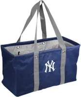 Logo Brands New York Yankees Crosshatch Picnic Caddy