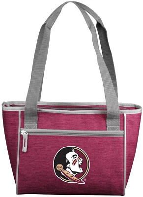 Logo Brands Florida State Seminoles Crosshatch Can Cooler Tote