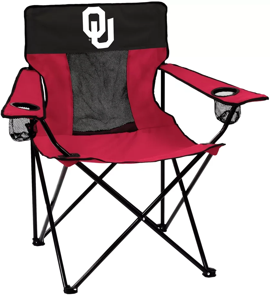 Logo Brands Oklahoma Sooners Elite Chair