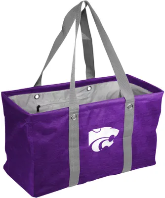 Logo Brands Kansas State Wildcats Crosshatch Picnic Caddy