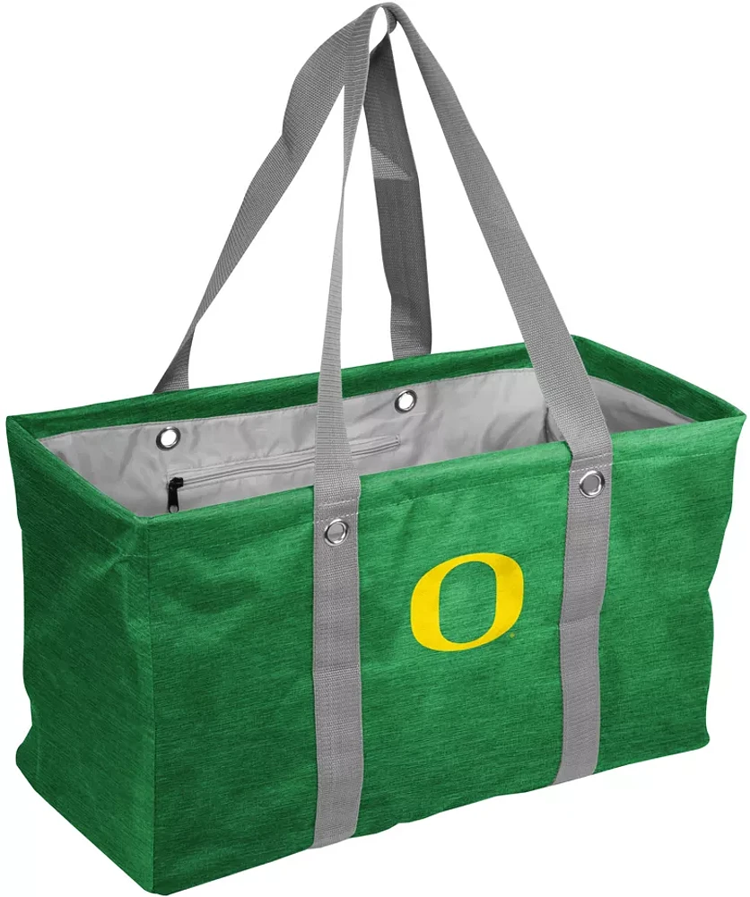 Logo Brands Oregon Ducks Crosshatch Picnic Caddy