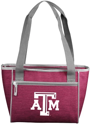 Logo Brands Texas A&M Aggies Crosshatch Can Cooler Tote