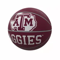 Logo Brands Texas A&M Aggies Mascot Rubber Basketball