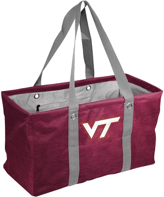 Logo Brands Virginia Tech Hokies Crosshatch Picnic Caddy