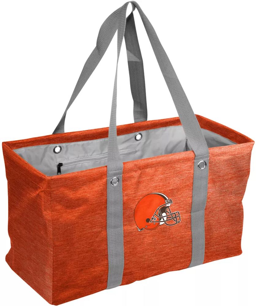 Logo Brands Cleveland Browns Crosshatch Picnic Caddy