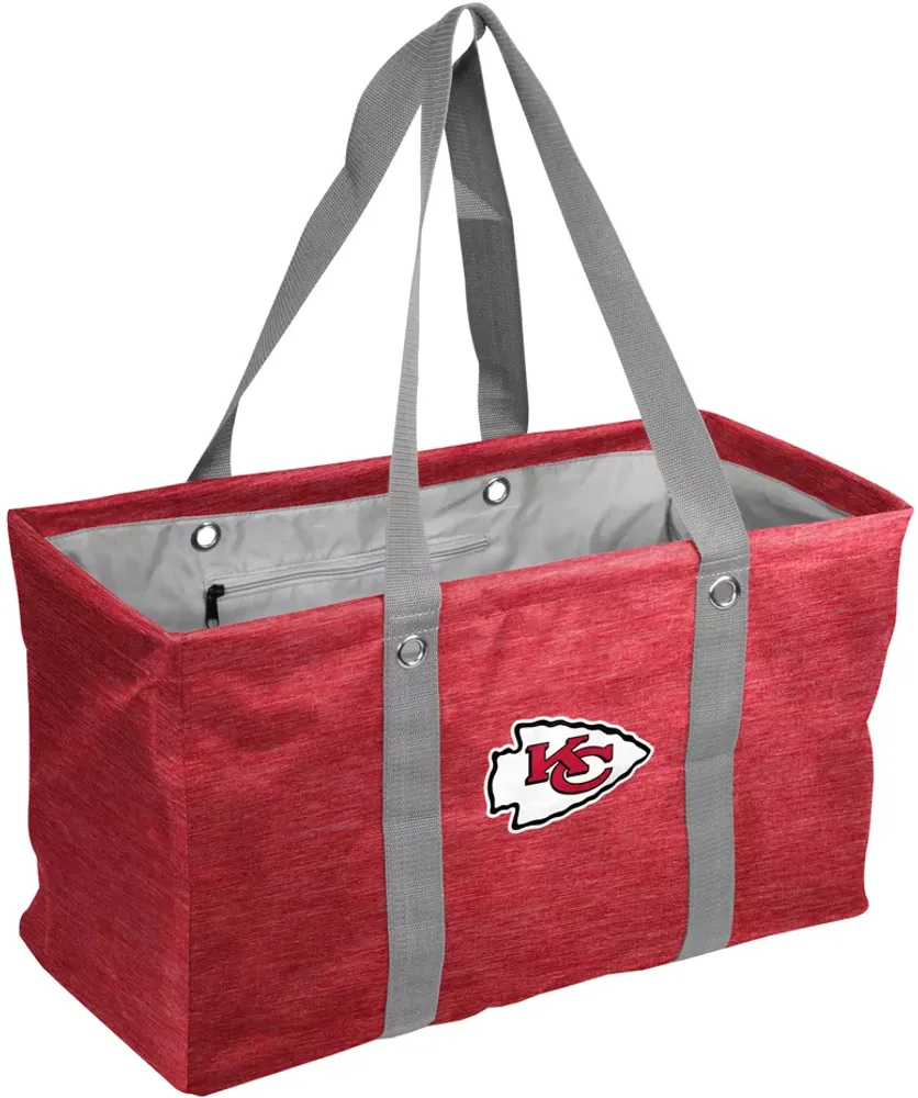 Logo Brands Kansas City Chiefs Crosshatch Picnic Caddy