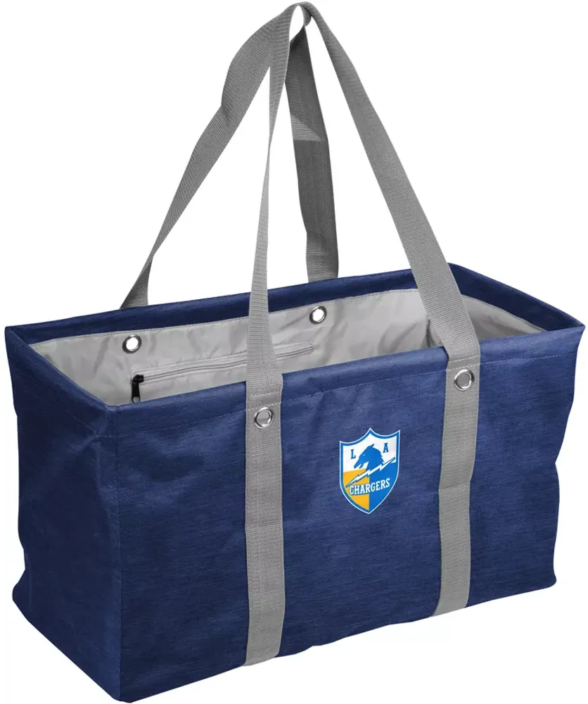 Logo Brands Los Angeles Chargers Crosshatch Picnic Caddy