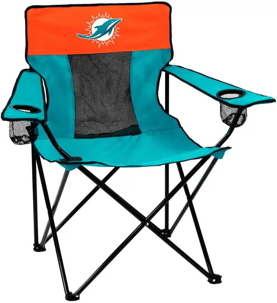 Logo Brands Miami Dolphins Elite Chair