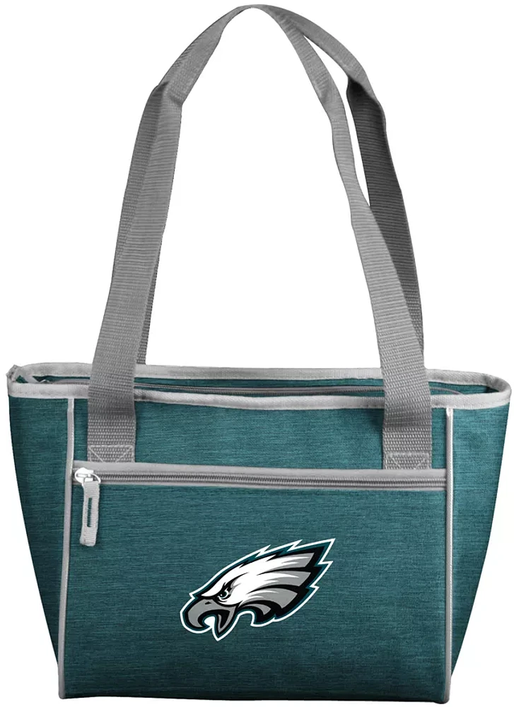 Logo Brands Philadelphia Eagles Crosshatch Can Cooler Tote