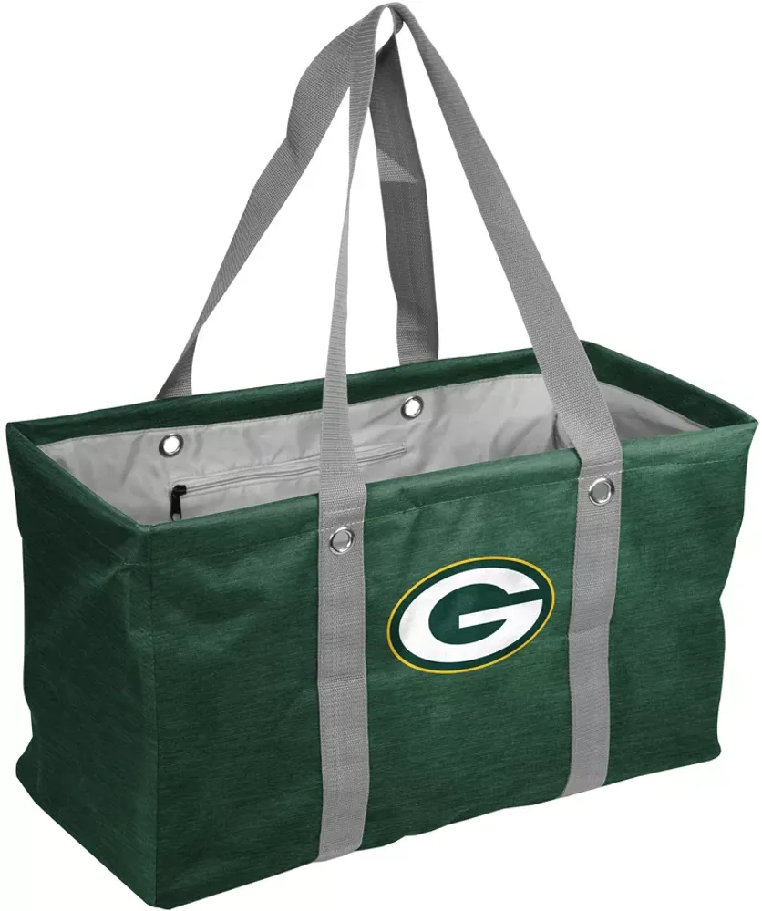 Logo Brands Green Bay Packers Crosshatch Picnic Caddy