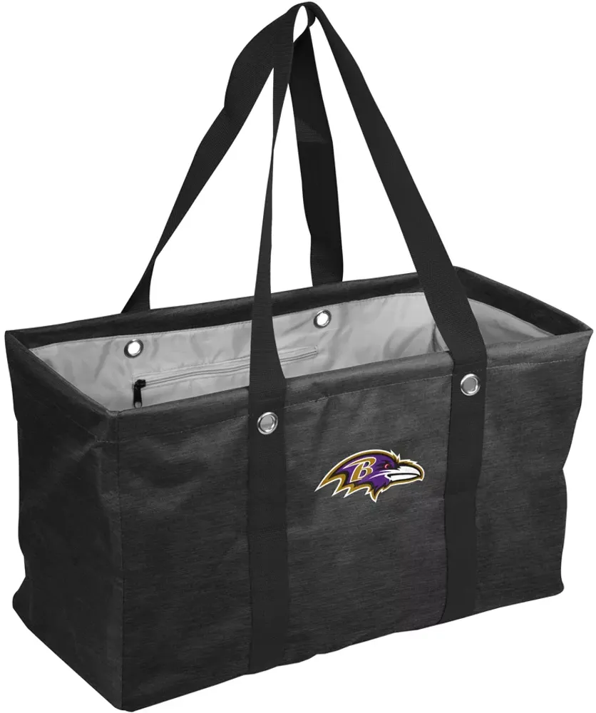 Logo Brands Baltimore Ravens Crosshatch Picnic Caddy