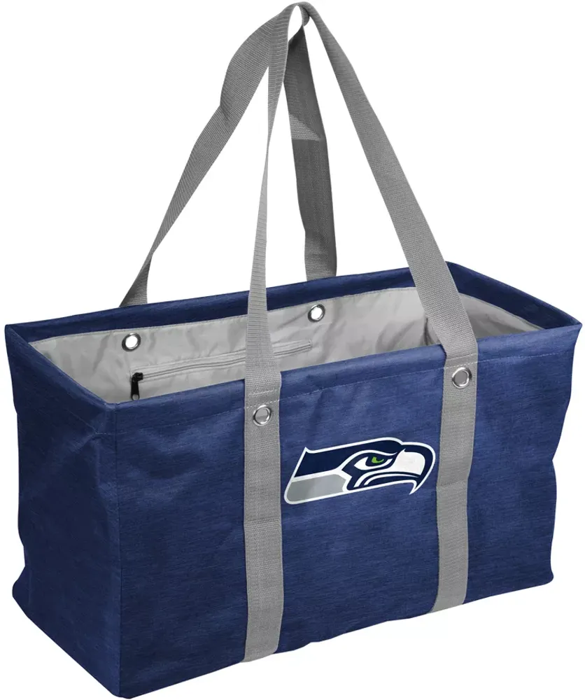 Logo Brands Seattle Seahawks Crosshatch Picnic Caddy