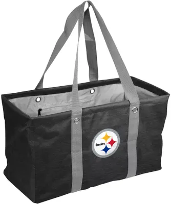 Logo Brands Pittsburgh Steelers Crosshatch Picnic Caddy