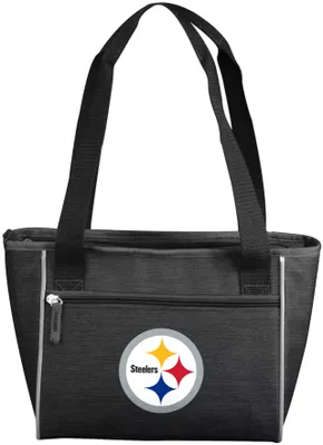 Logo Brands Pittsburgh Steelers Crosshatch Can Cooler Tote