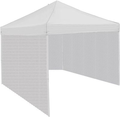 Logo Straight 10' x 10' Mesh Canopy Sidewall