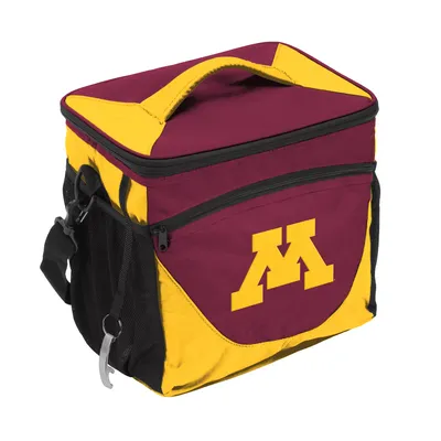 Logo Brands Minnesota Golden Gophers 24 Can Cooler