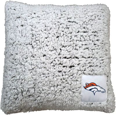 Logo Brands Denver Broncos Frosty Throw Pillow