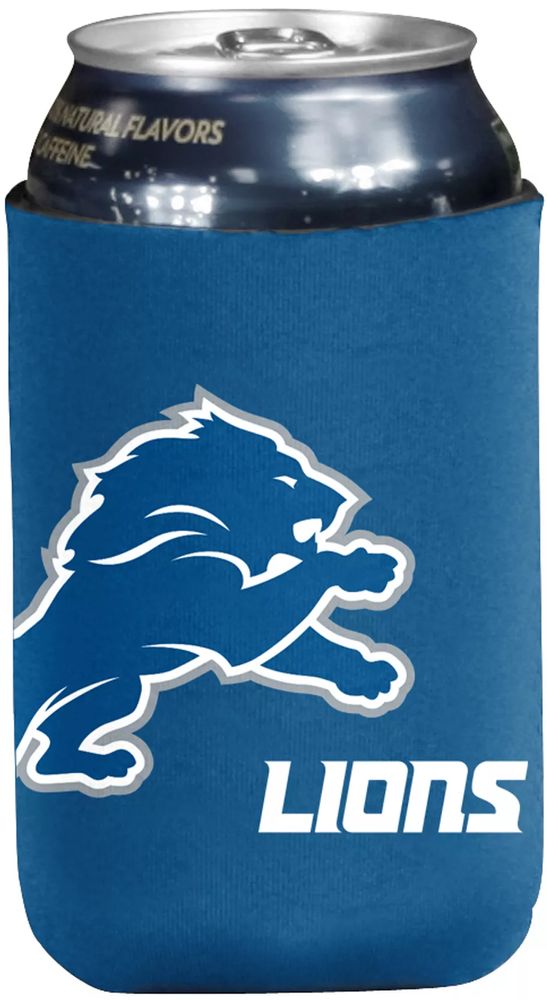 Detroit Lions Pink 12 Ounce Can Cooler Koozie